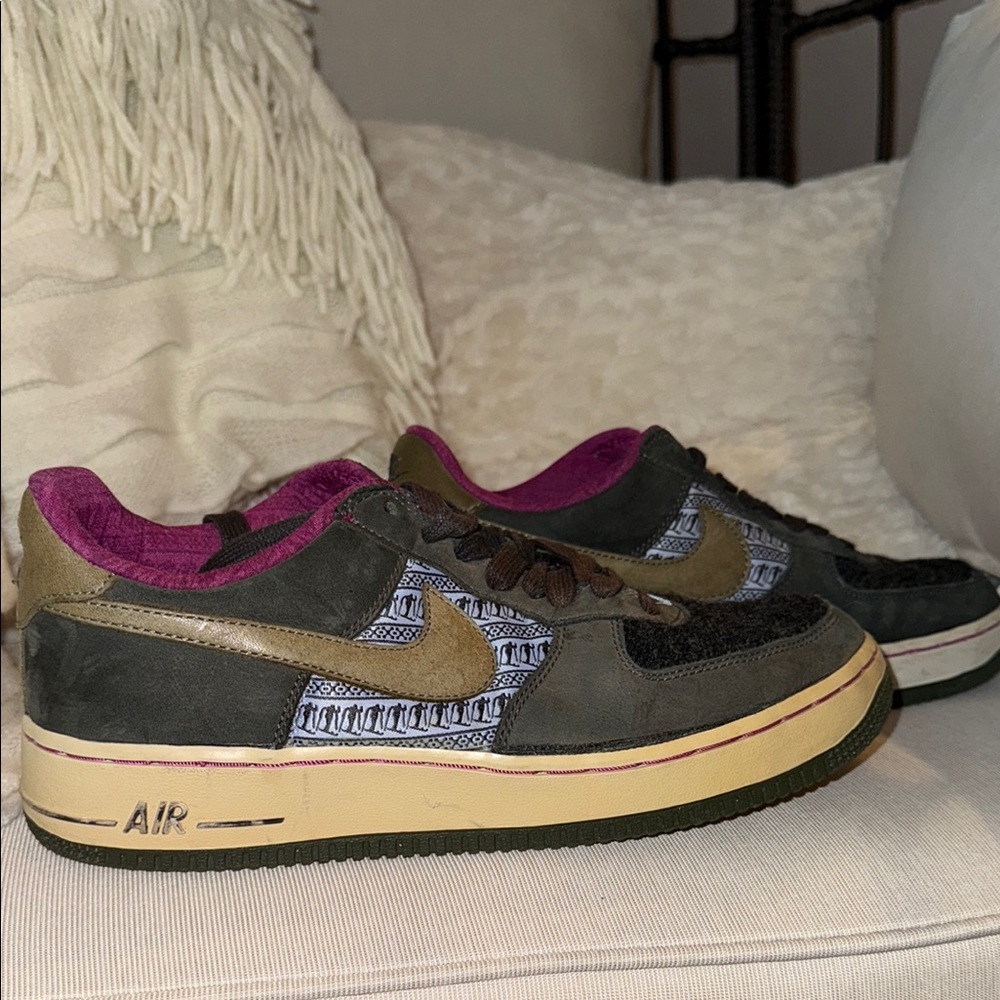 Nike Air Force 1 Stylish Multicolor Sneakers